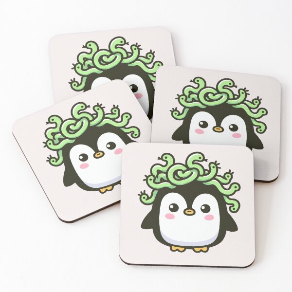 Item preview, Medusa Penguin designed and sold by LemuellTrends.