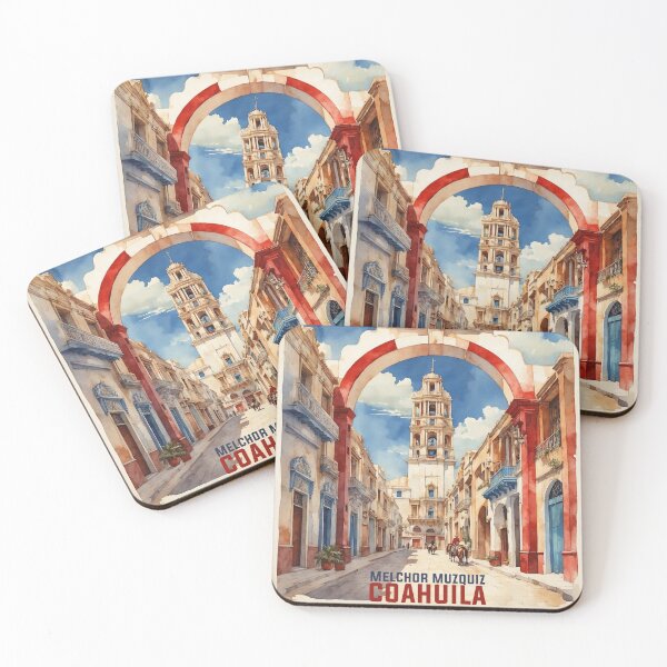 Item preview, Melchor Muzquiz Coahuila Vintage Travel Tourism designed and sold by TravelersGems.
