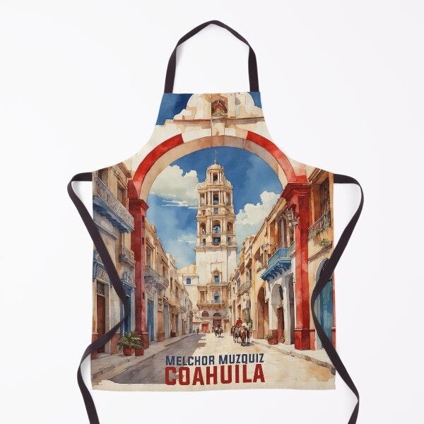 Item preview, Melchor Muzquiz Coahuila Vintage Travel Tourism designed and sold by TravelersGems.