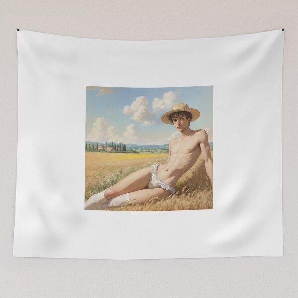 Item preview, On the Fields of Tuscany designed and sold by Pin-UpBoys.