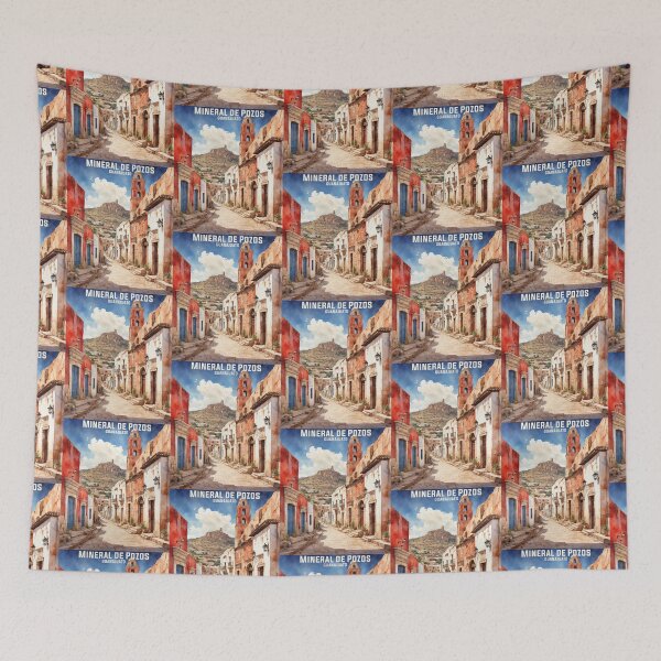 Item preview, Mineral de Pozos Guanajuato Viajes Vintage Turismo designed and sold by TravelersGems.