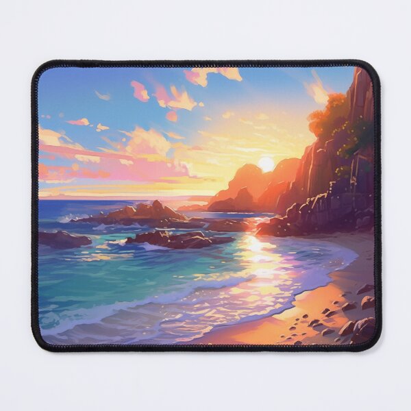Item preview, Cliffside Beach designed and sold by PrintPulseInk.