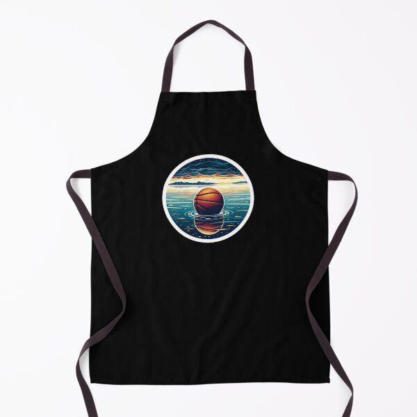 Item preview, Sunset Reflections Basketball designed and sold by pixelpulsenyc.