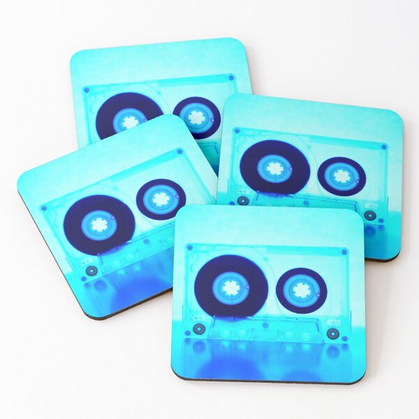 Item preview, Tinted Blue Audio Cassette designed and sold by AngeloDeVal.