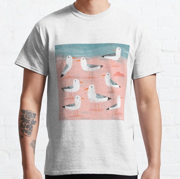 Seagulls on the Shore Classic T-Shirt