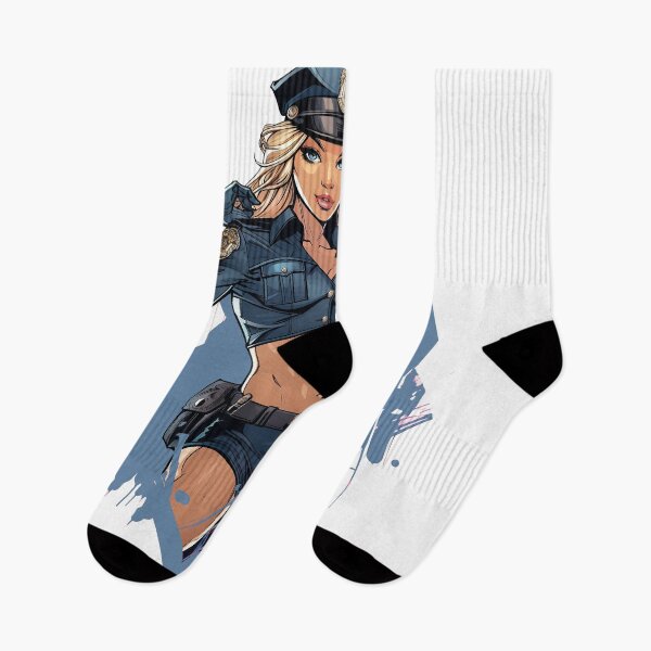 Item preview, Sexy policewoman designed and sold by javierparra.