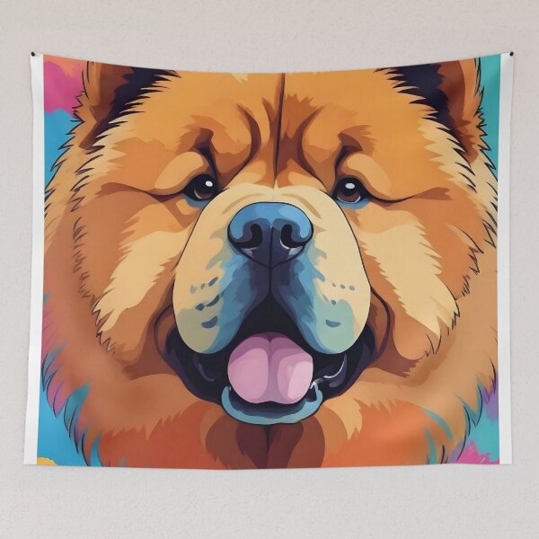 Artikelvorschau, Chow-Chow-Kunst entworfen und verkauft von WildlifeInc.