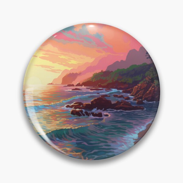 Item preview, Coastal Sunset designed and sold by PrintPulseInk.
