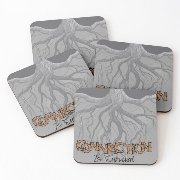 Item preview, Connection is Survival: Black and White designed and sold by NSEAdventures.