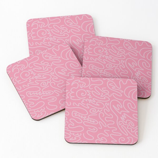 Item preview, Pink squiggles designed and sold by Mychaela-Artist.