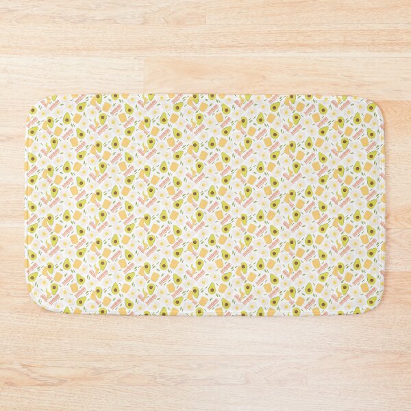 Item preview, "Avocado Egg Fusion: Seamless Pattern" designed and sold by hjian8219.