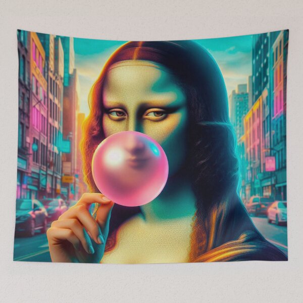 Item preview, Smile in Sugar: The Bubblegum Mona Lisa designed and sold by Timegraf.