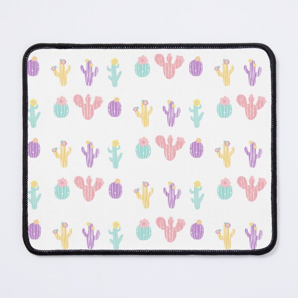 Item preview, "Pastel Cactus Paradise: Set of Cacti in Soft Hues" designed and sold by hjian8219.