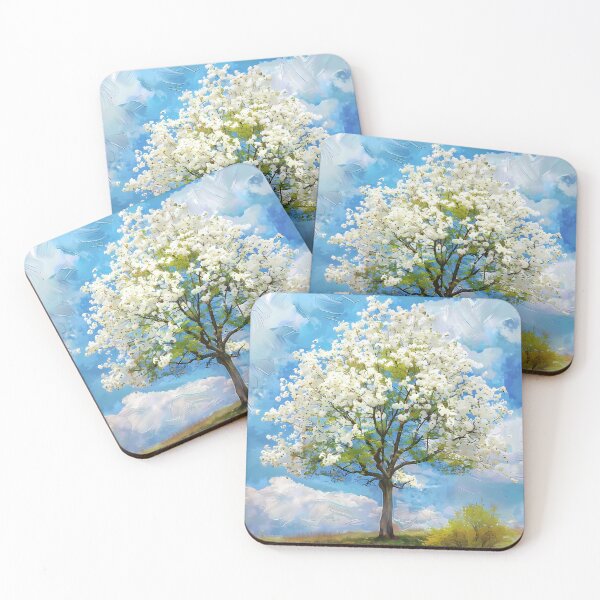 Item preview, White Dogwood Tree designed and sold by sakurashorty.