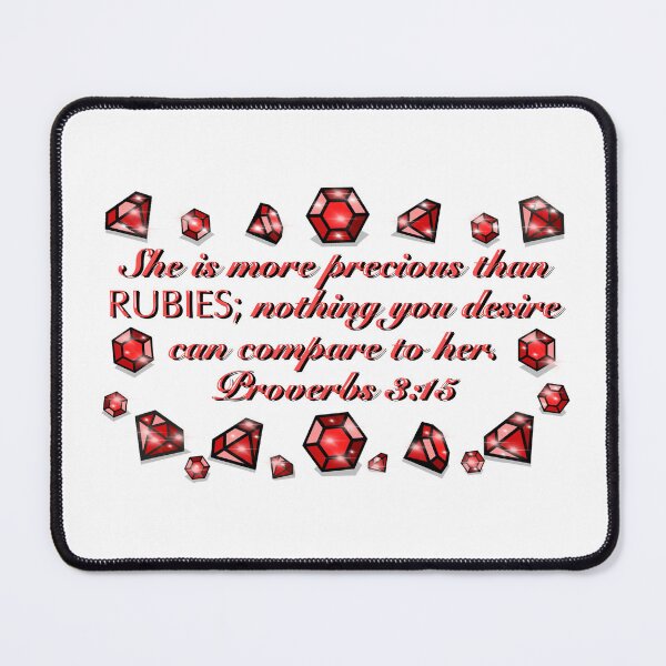 Item preview, She’s more precious than rubies designed and sold by LizHumorComics.