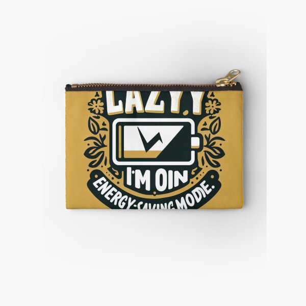 Item preview, I'm not lazy in gold! designed and sold by loba6085.