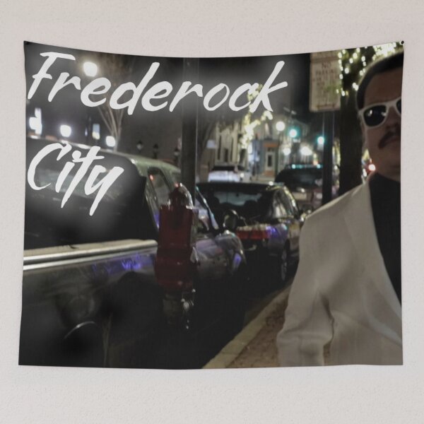 Item preview, Frederock City (White Tuxedo) designed and sold by SentariRecords.