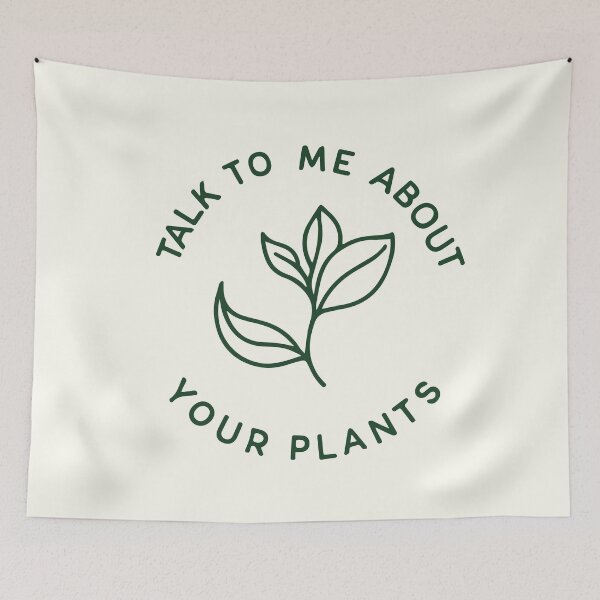 Item preview, Talk To Me About Your Plants designed and sold by plantlady-shop.