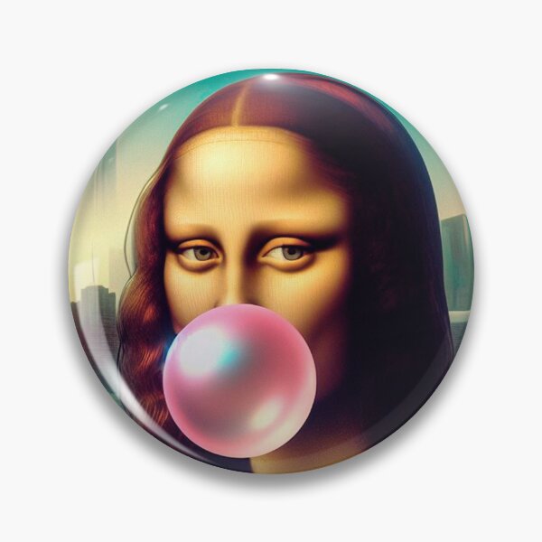 Item preview, Smile in Sugar: The Bubblegum Mona Lisa designed and sold by Timegraf.