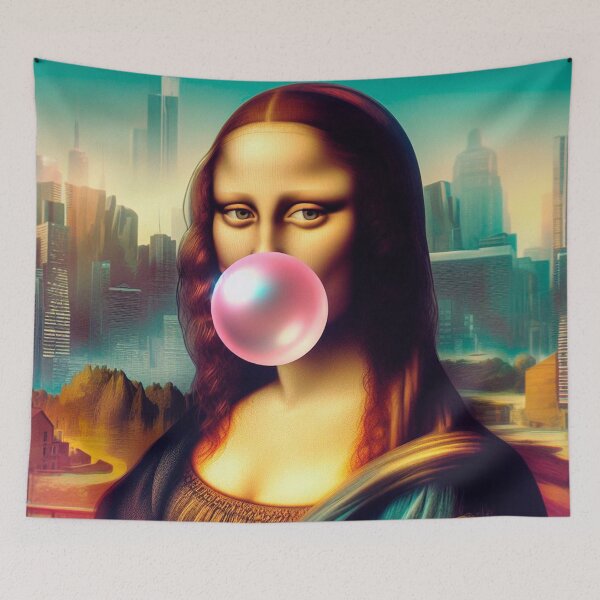 Item preview, Smile in Sugar: The Bubblegum Mona Lisa designed and sold by Timegraf.