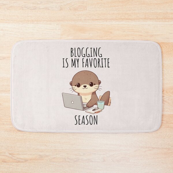 Item preview, Blogging Otter designed and sold by LemuellTrends.