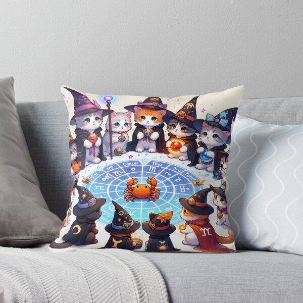 Item preview,  "Mystical Whiskers: Zodiac Wizardry" designed and sold by MindVibe.