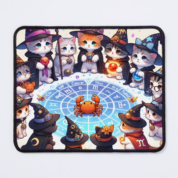 Item preview, "Mystical Whiskers: Zodiac Wizardry" designed and sold by MindVibe.