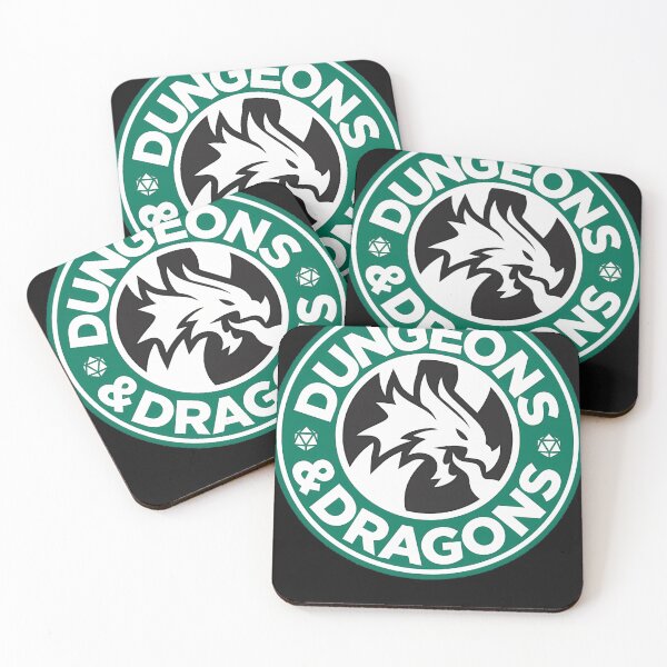 Item preview, Dnd Coffee Logo designed and sold by FernMann.