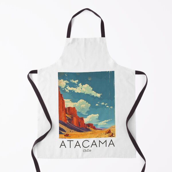 Item preview, A Vintage Travel Illustration of Atacama Desert - Chile designed and sold by GoodOldVintage.