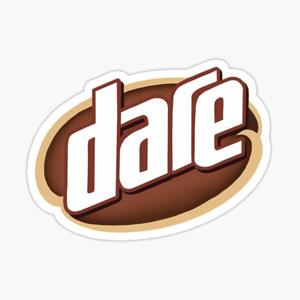 Artikel-Vorschau von Dare-Eiskaffee-Logo, designt und verkauft von FernMann.