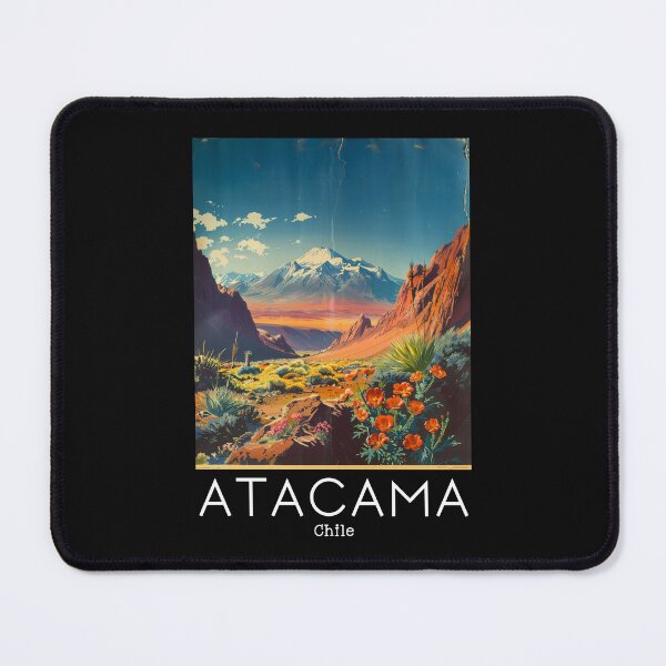 Item preview, A Vintage Travel Illustration of Atacama Desert - Chile designed and sold by GoodOldVintage.