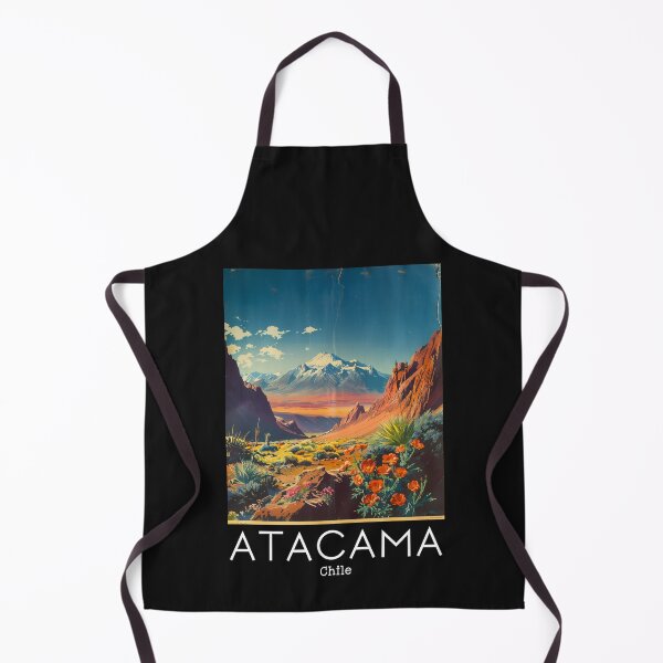 Item preview, A Vintage Travel Illustration of Atacama Desert - Chile designed and sold by GoodOldVintage.