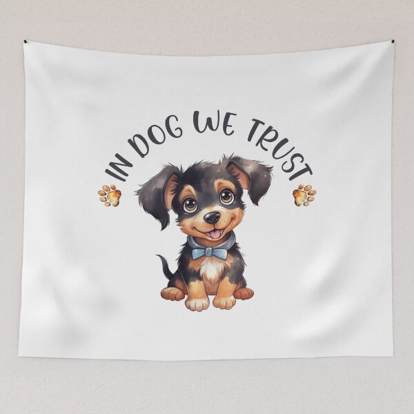 Item preview, In dog we trust - Play upon words  designed and sold by Kappadog.