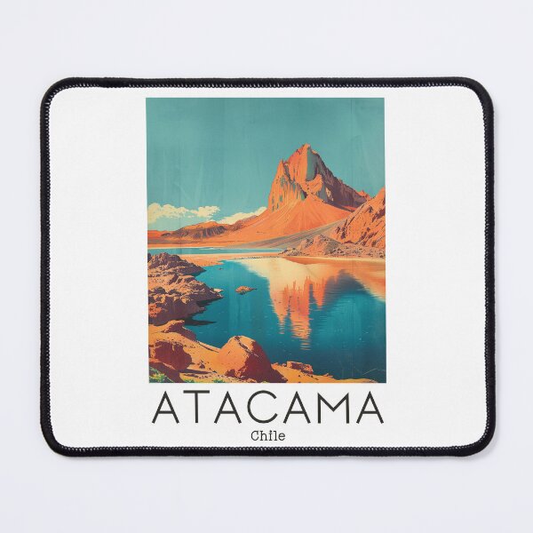 Item preview, A Vintage Travel Illustration of Atacama Desert - Chile designed and sold by GoodOldVintage.