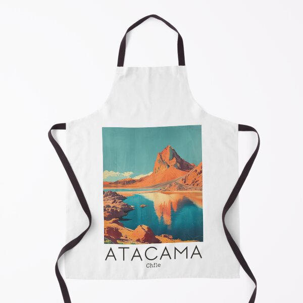 Item preview, A Vintage Travel Illustration of Atacama Desert - Chile designed and sold by GoodOldVintage.