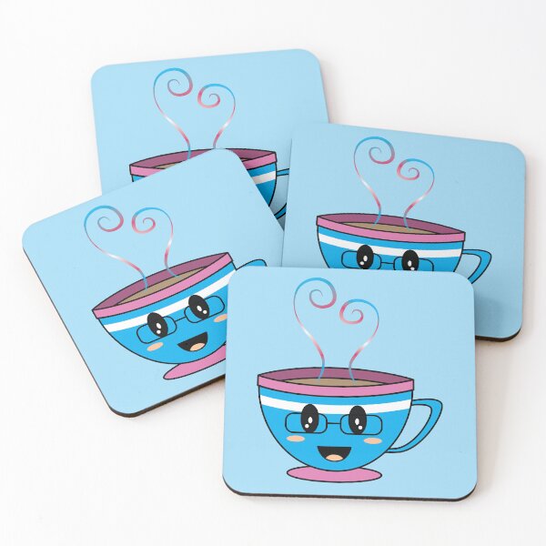 Item preview, Equalitea Transgender Masc Flag Pride  w/ glasses designed and sold by qteapiecastle.