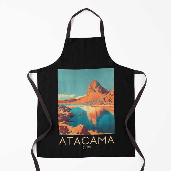Item preview, A Vintage Travel Illustration of Atacama Desert - Chile designed and sold by GoodOldVintage.