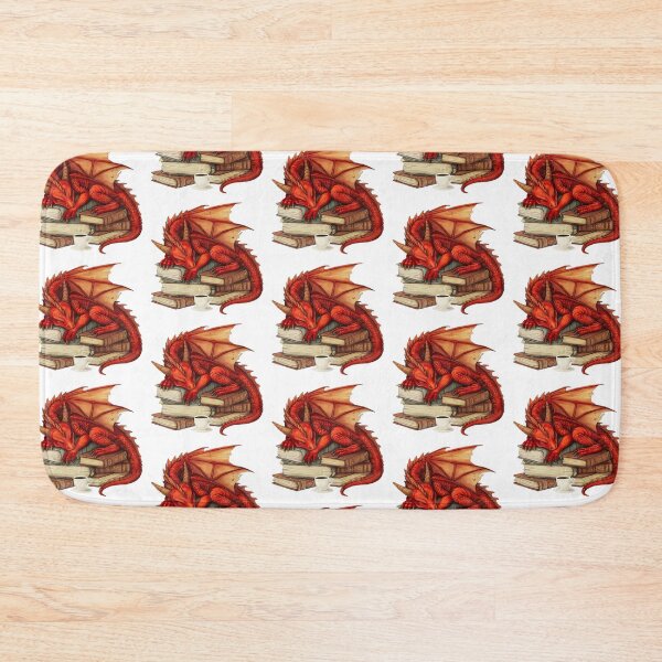 Item preview, Red Dragon And Books designed and sold by TheAnimalZ00.