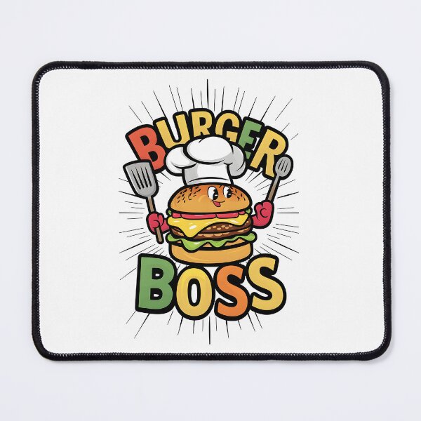 Item preview, Burger Boss designed and sold by Dazzle-Sizzle.
