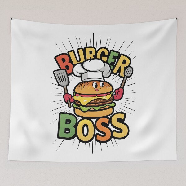 Item preview, Burger Boss designed and sold by Dazzle-Sizzle.