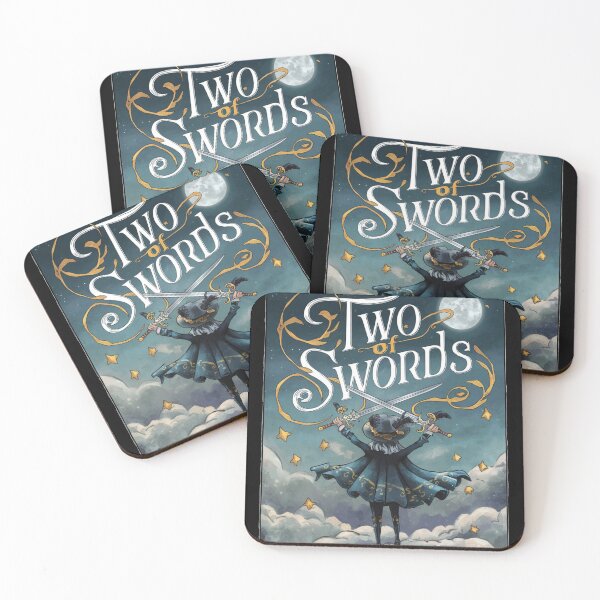 Item preview, Tarot Card - Two of Swords designed and sold by ZodiacWonders.