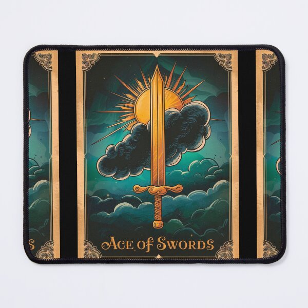 Item preview, Tarot Card - Ace of Swords designed and sold by ZodiacWonders.