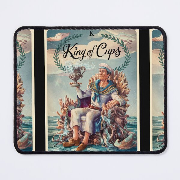 Item preview, Tarot Card - King of Cups designed and sold by ZodiacWonders.