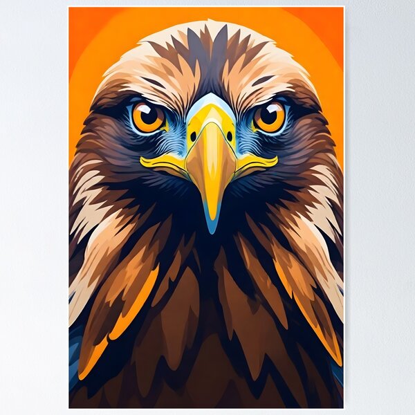 Item preview, Golden Eagle Art designed and sold by WildlifeInc.