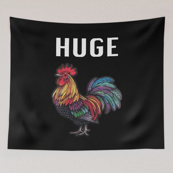 Item preview, Huge Rooster (with White Lettering) designed and sold by VelvetRoom.