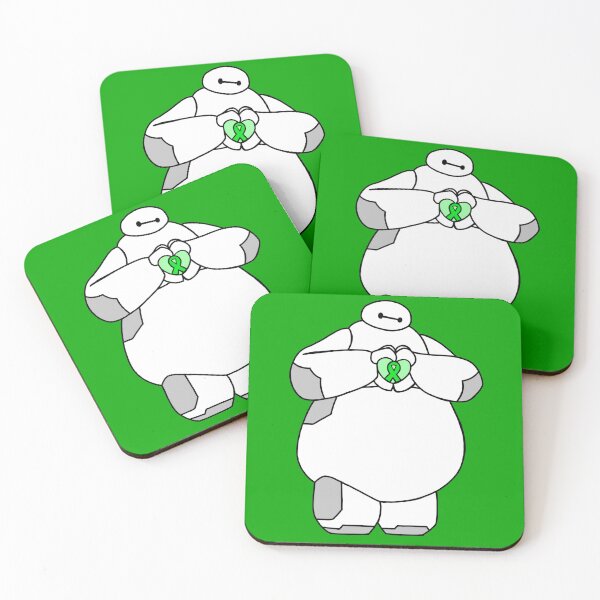 Item preview, Health care robot holding Awareness Ribbon (Green) designed and sold by CaitlynConnor.
