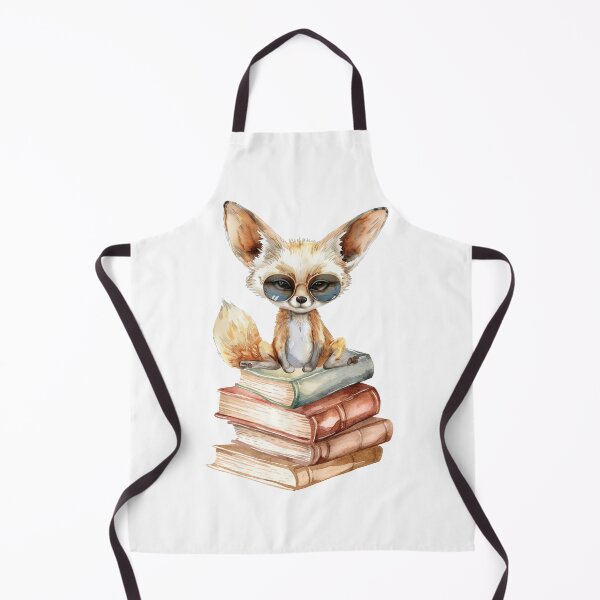 Item preview, Fennec Fox And Books designed and sold by TheAnimalZ00.