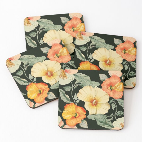 Artikelvorschau, Eleganter Blumen-Wandteppich entworfen und verkauft von EmpressKorea.