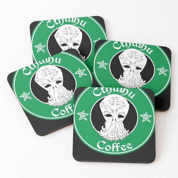 Item preview, Cthulhu Coffee Logo designed and sold by MariahKulas.