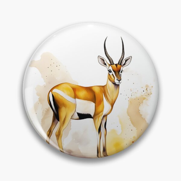 Item preview, Watercolor Springbok designed and sold by TheAnimalZ00.
